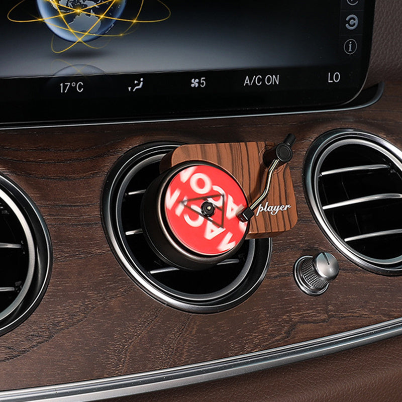 Record Machine Car Aromatherapy Rotating Perfume Fragrance ****