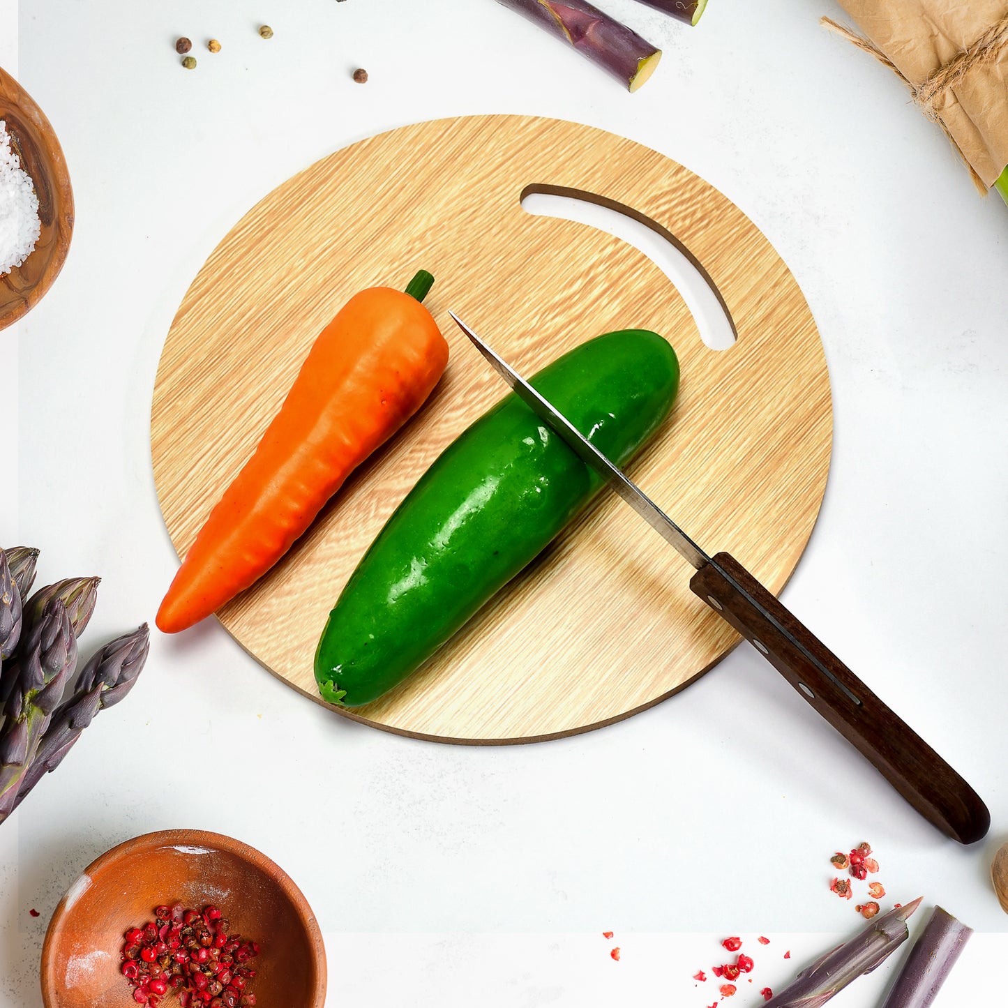 Wooden Round Chopping Board