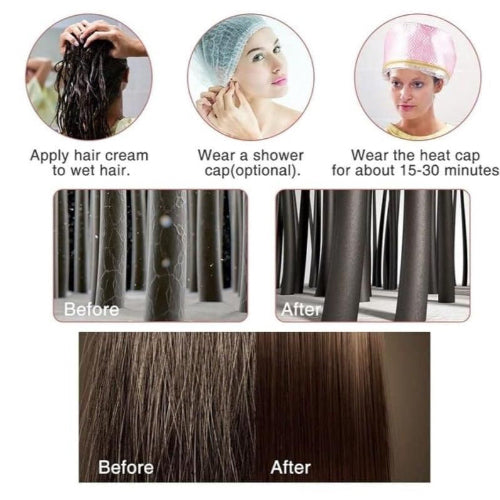 Hair Deep Conditioning Spa Cap For Women