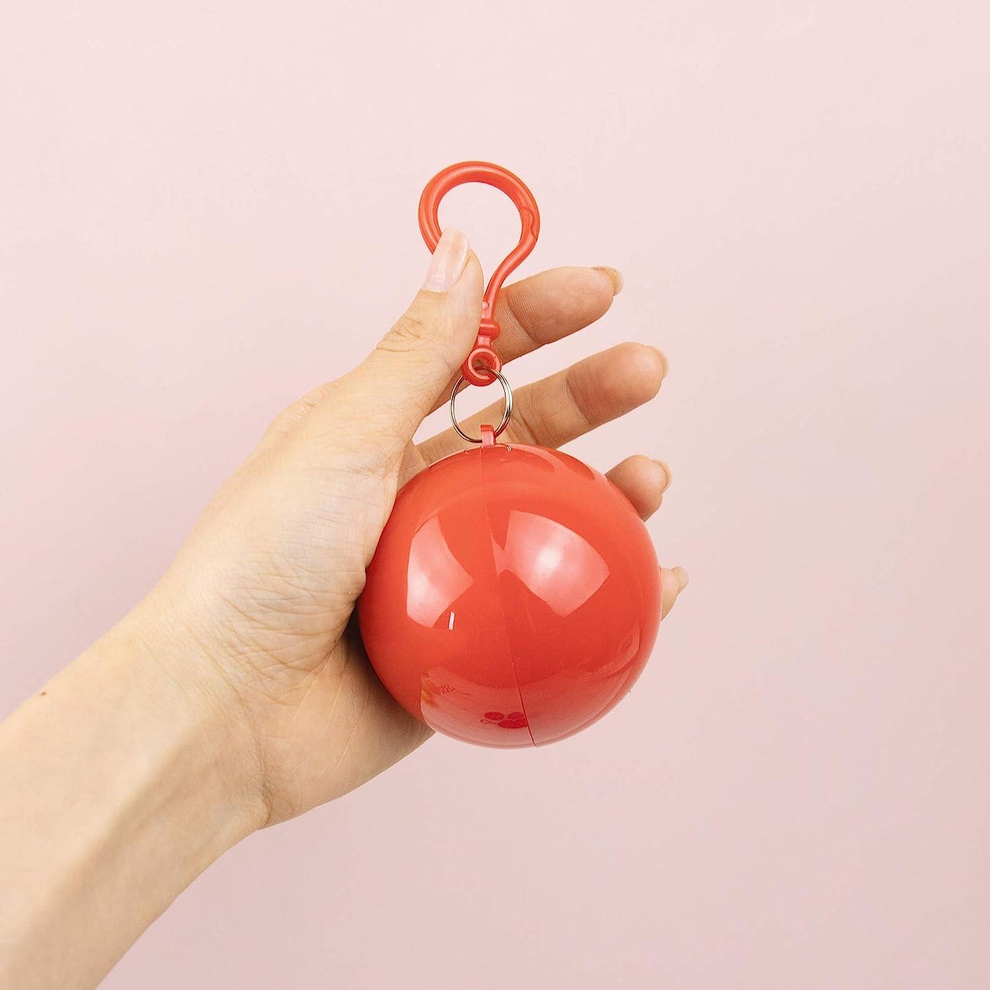 Portable Disposable Emergency Raincoats in A Ball (Pack of 5)