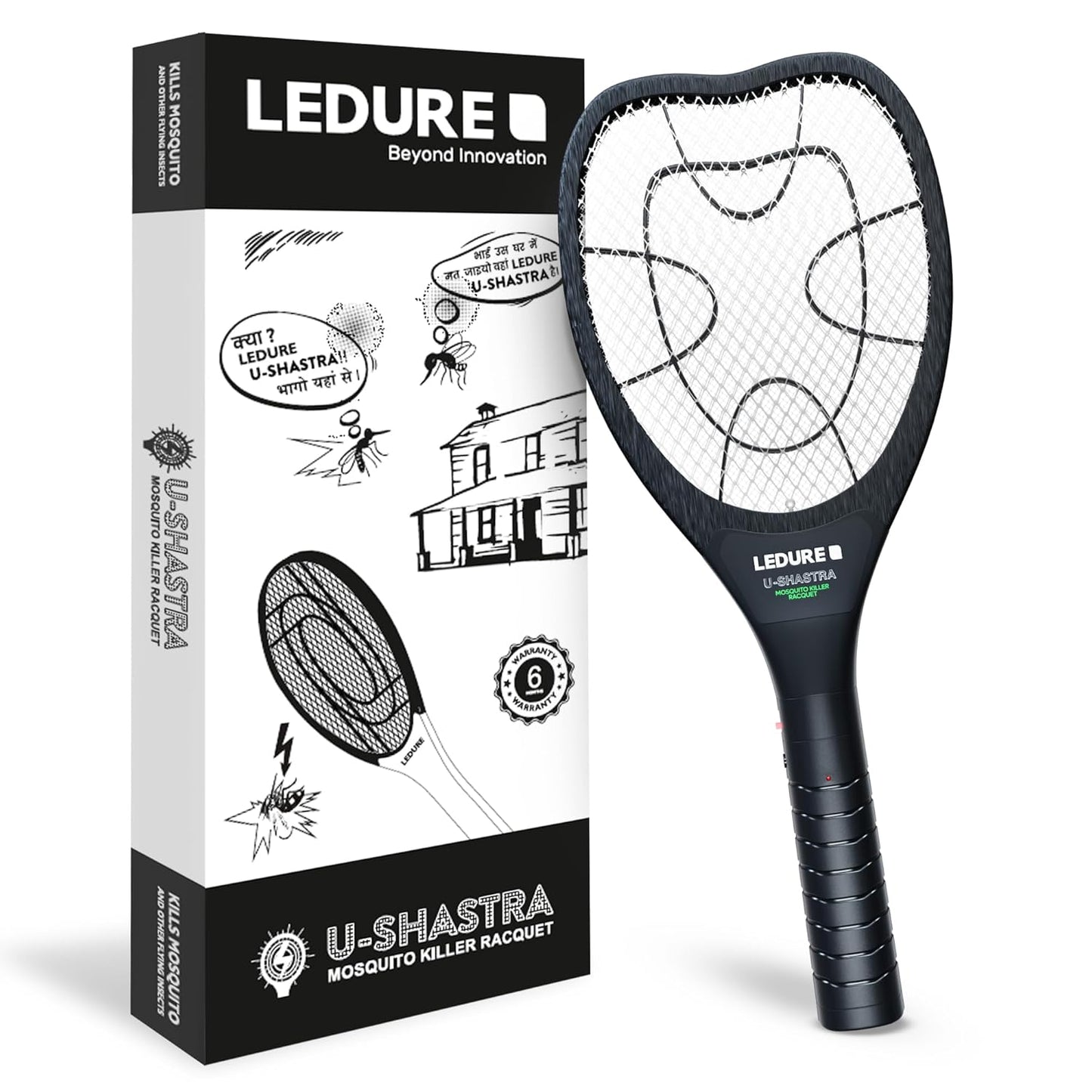 Mosquito Killer Racquet - Shock Proof