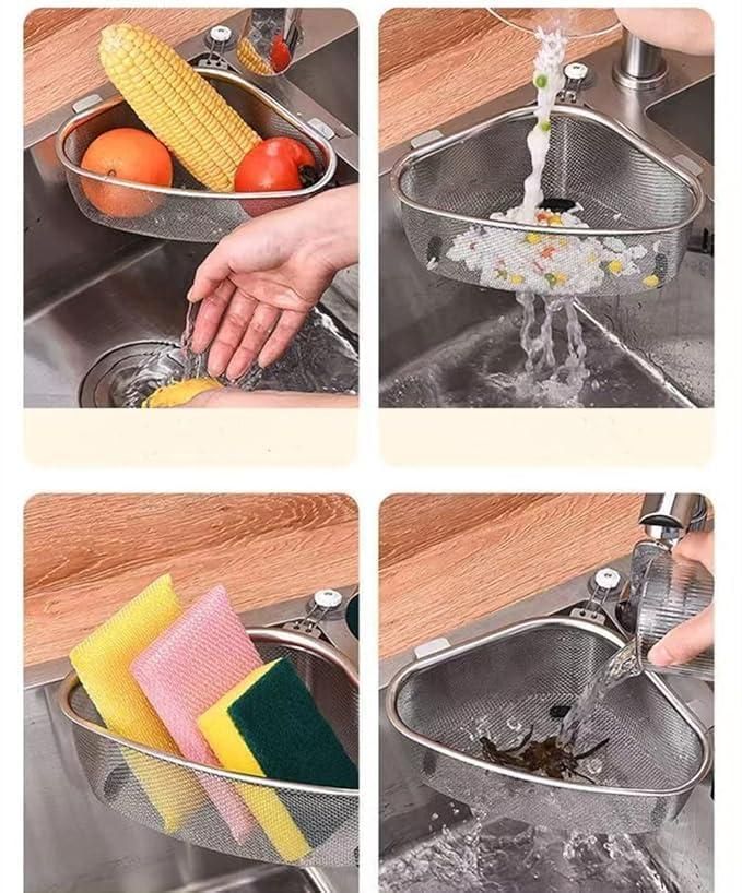 Kitchen Sink Drain Basket Stainless Steel