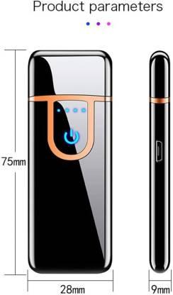 Touch Lighter Electric Battery Indication Touch Screen Lighter