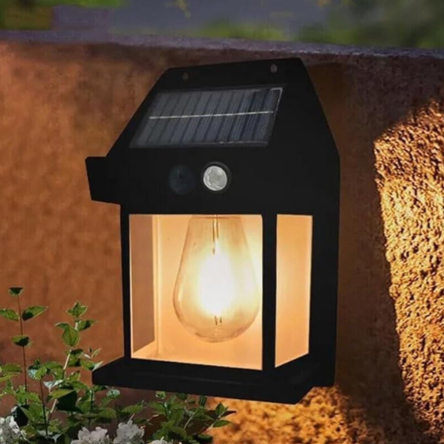 Solar Wall Lights Lamp Outdoor Wireless (1 Pc )