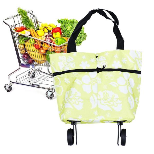 Folding Cart Bags Trolley Shopping Bag