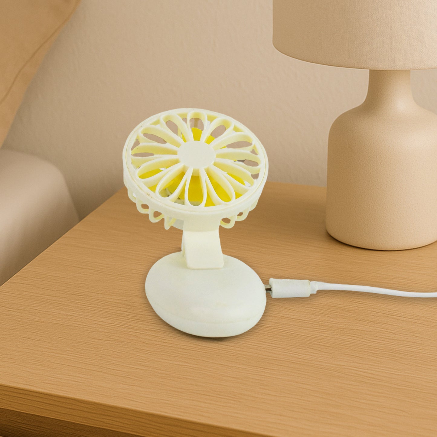 Mini Usb Handheld Fan Portable Rechargeable Mini Fan For Home Office Travel (1 Pc)