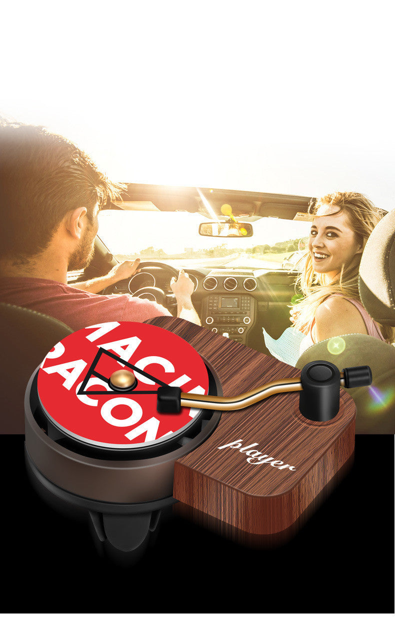 Record Machine Car Aromatherapy Rotating Perfume Fragrance ****