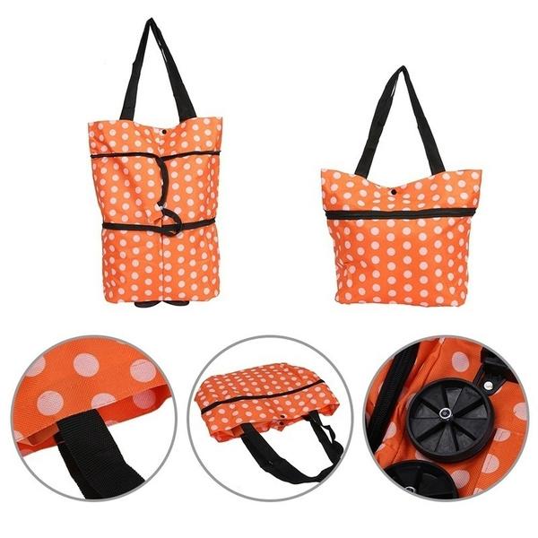 Folding Cart Bags Trolley Shopping Bag