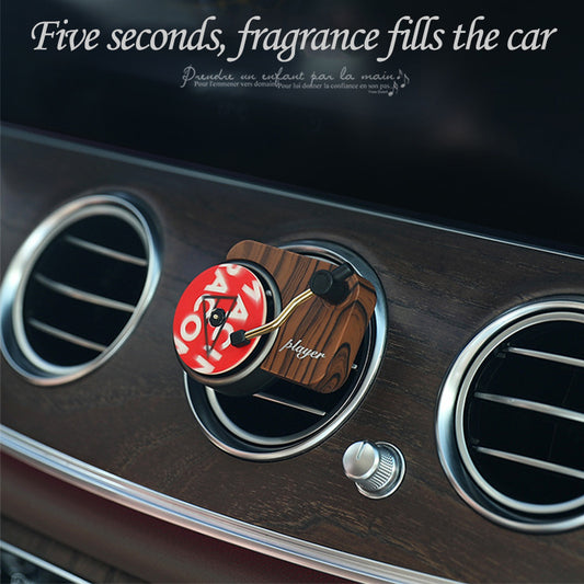 Record Machine Car Aromatherapy Rotating Perfume Fragrance ****
