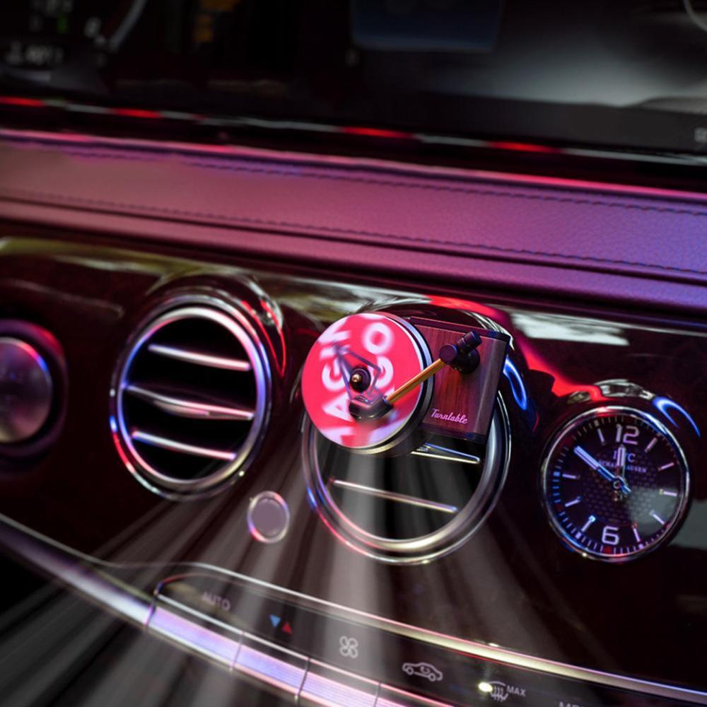 Record Machine Car Aromatherapy Rotating Perfume Fragrance ****