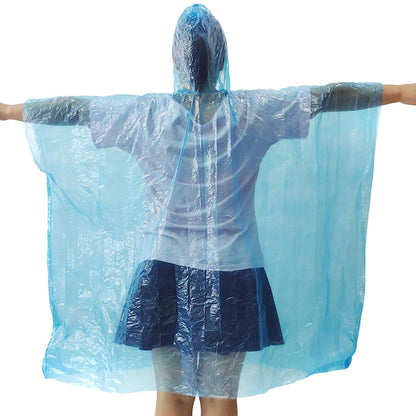 Portable Disposable Emergency Raincoats in A Ball  (Pack of 5)