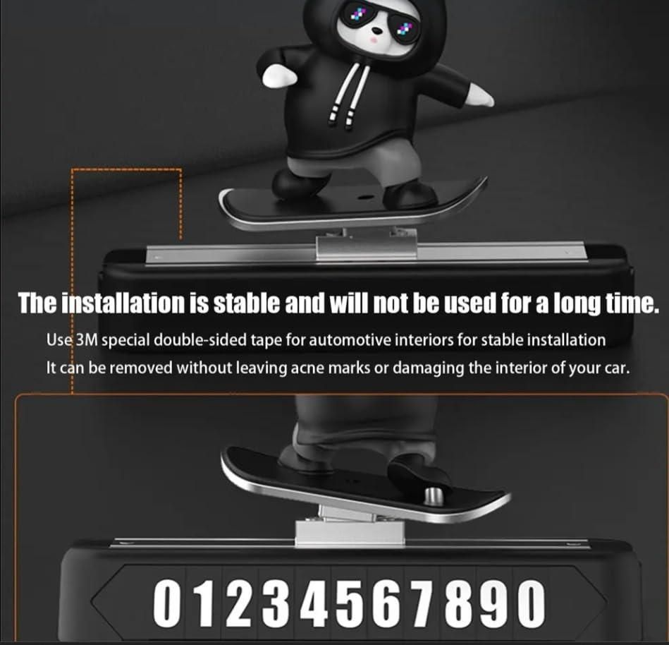 Car Dashboard Decorative Panda Showpiece