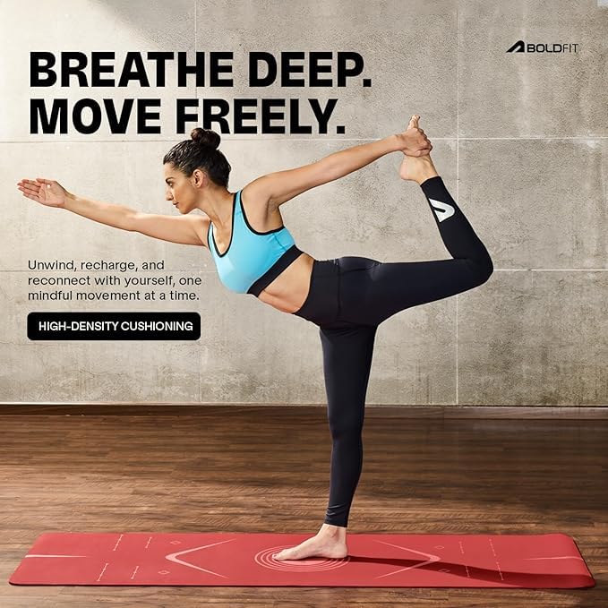 Yoga Mats For Women and Men Exercise For Home