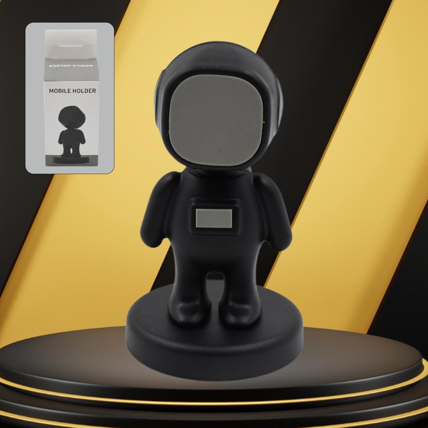 Magnetic Mobile Phone Holder Cartoon Version Of Astronaut Compatible With All Smartphones (1 Pc)