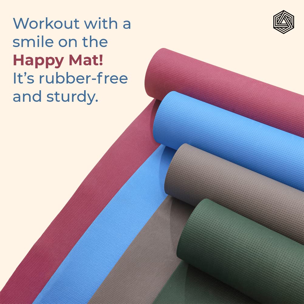 Yoga Mats For Women and Men Exercise For Home
