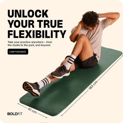 Yoga Mats For Women and Men Exercise For Home