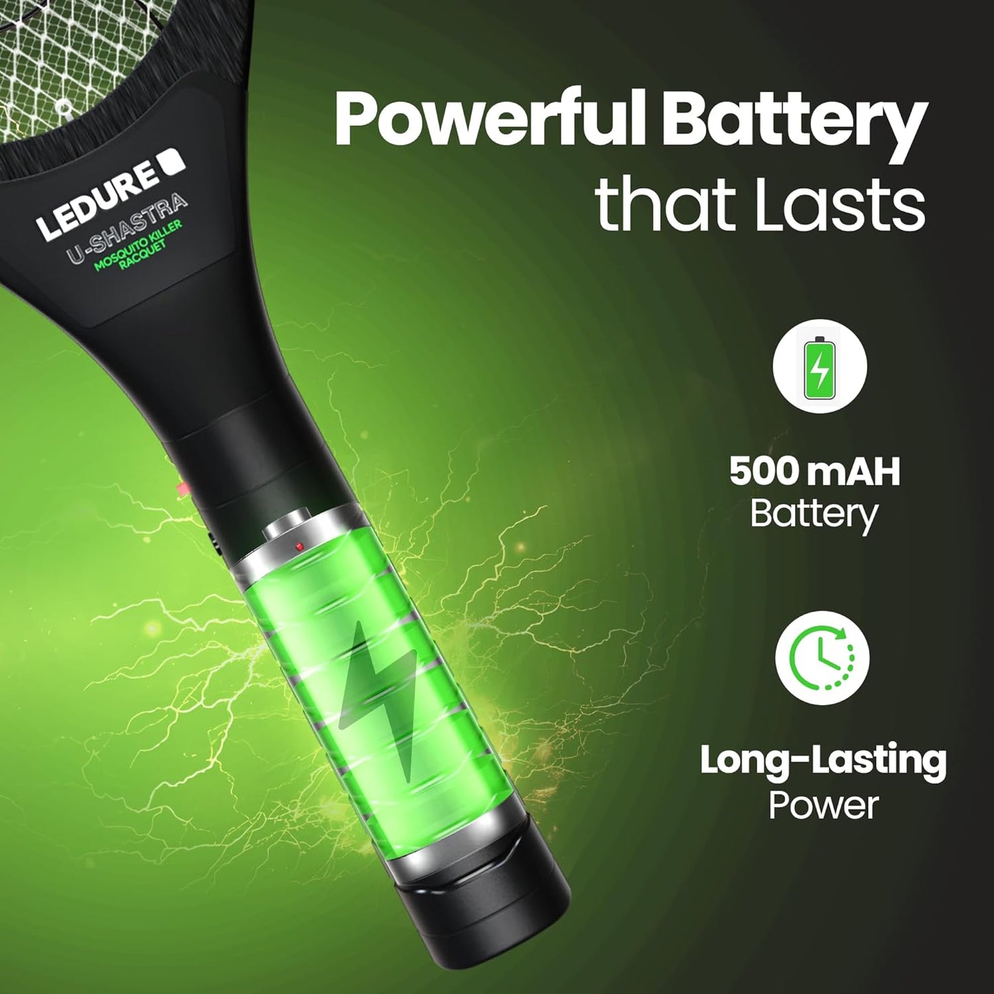 Mosquito Killer Racquet - Shock Proof