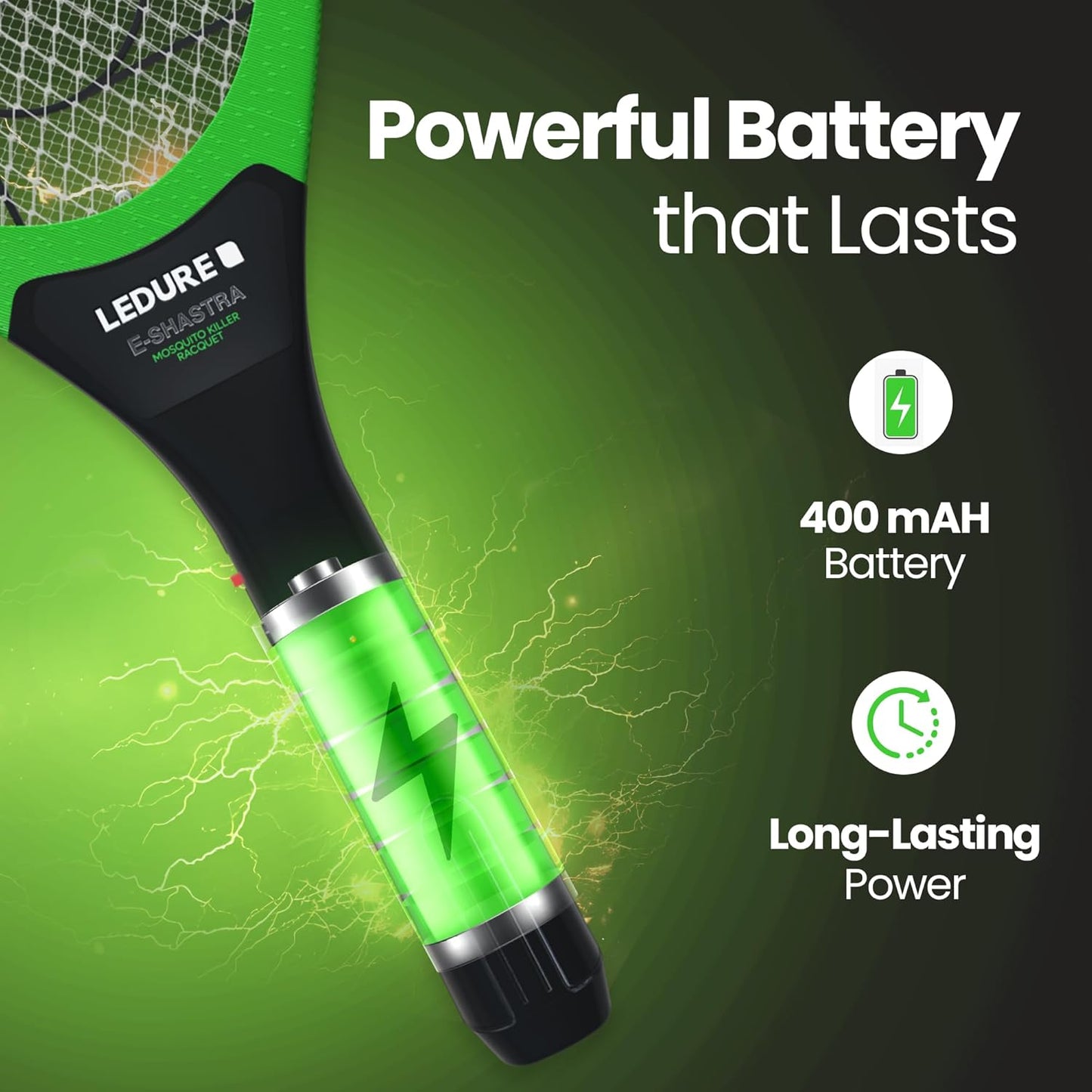 Mosquito Killer Racquet - Shock Proof