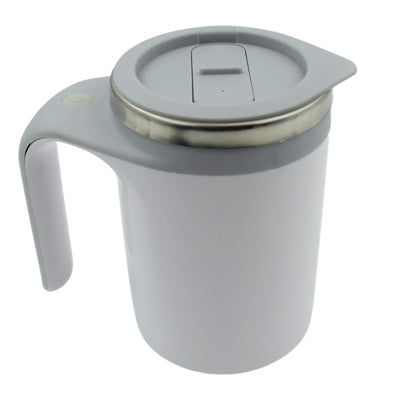 Magnetic Stirring Steel Coffee Mug  ( Battery Not Included )