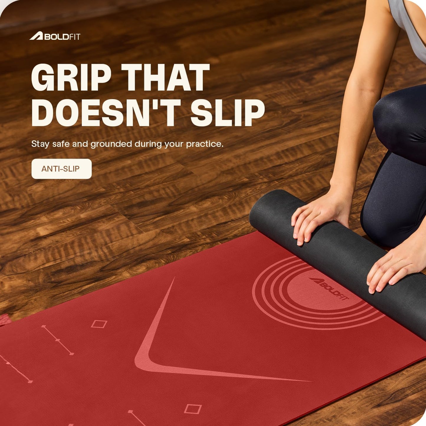 Yoga Mats For Women and Men Exercise For Home