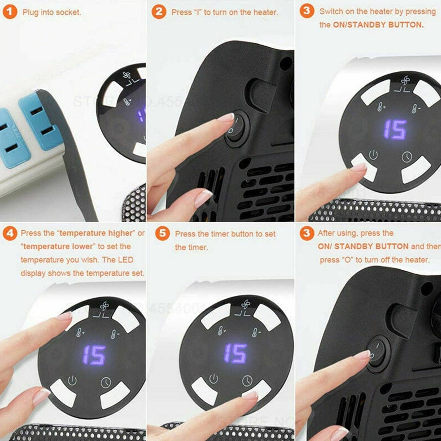 Portable Electric Heater Mini