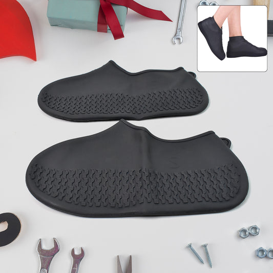 Non-slip Silicone Reusable Waterproof  Cover (1 Pair Small  Mix Color)