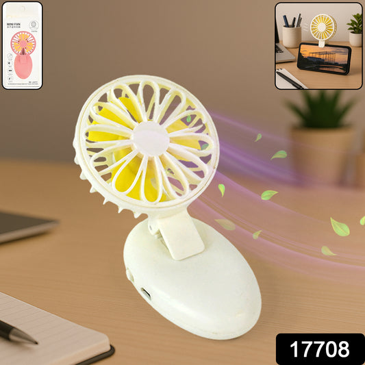 Mini Usb Handheld Fan Portable Rechargeable Mini Fan For Home Office Travel (1 Pc)