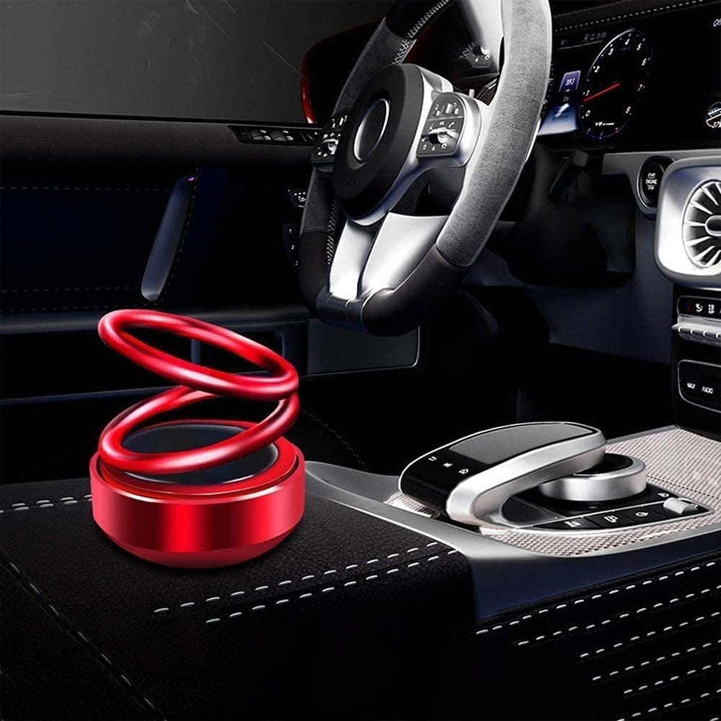 Solar Power Car Aroma Diffuser For Car Dashboard/Home/Office