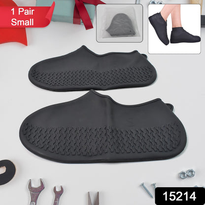 Non-slip Silicone Reusable Waterproof  Cover (1 Pair Small  Mix Color)