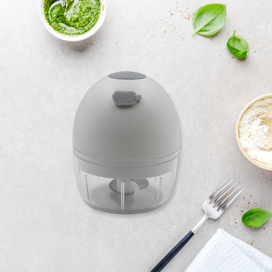 Mini Chopper Electric Rechargeable For Kitchen Cordless Portable(200ml)