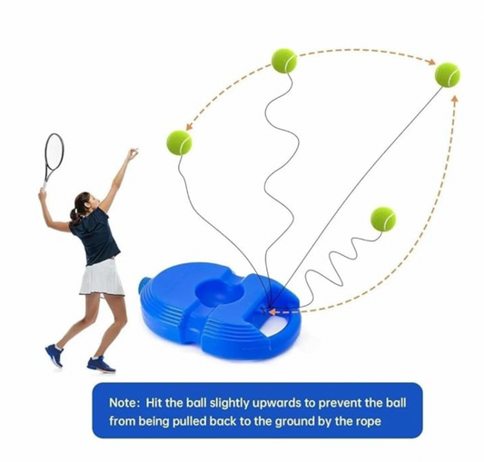 Solo Tennis Trainer Rebound Ball with String