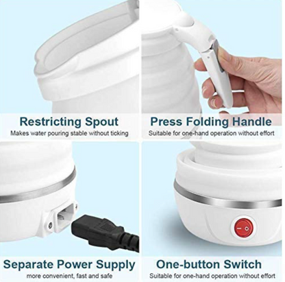 Portable Electric Foldable Kettle For Travel