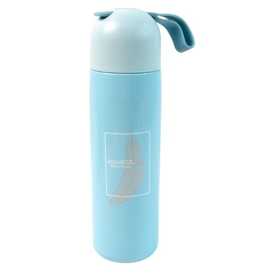 Stainless Steel Water Bottle With Handle Approx 500 Ml