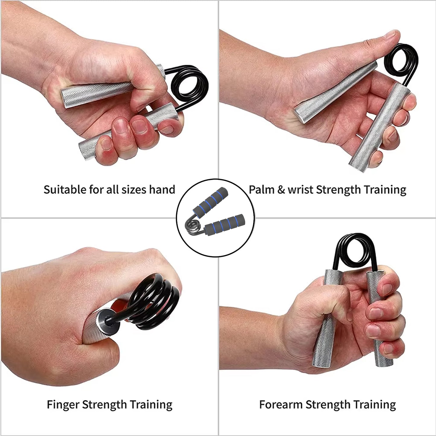 150kg Challenge Hand Exerciser Hand Gripper( 1 Pc  300lb )