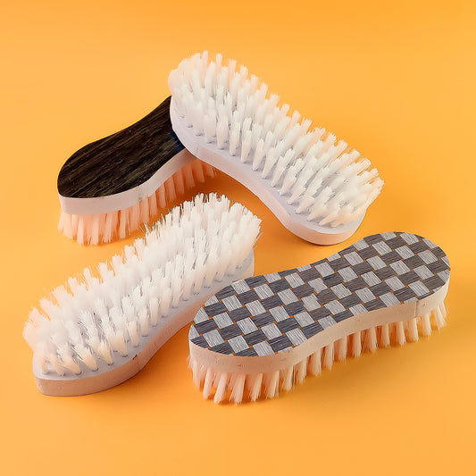 Ergonomic Curved Laundry Brush Set (4 Pc)