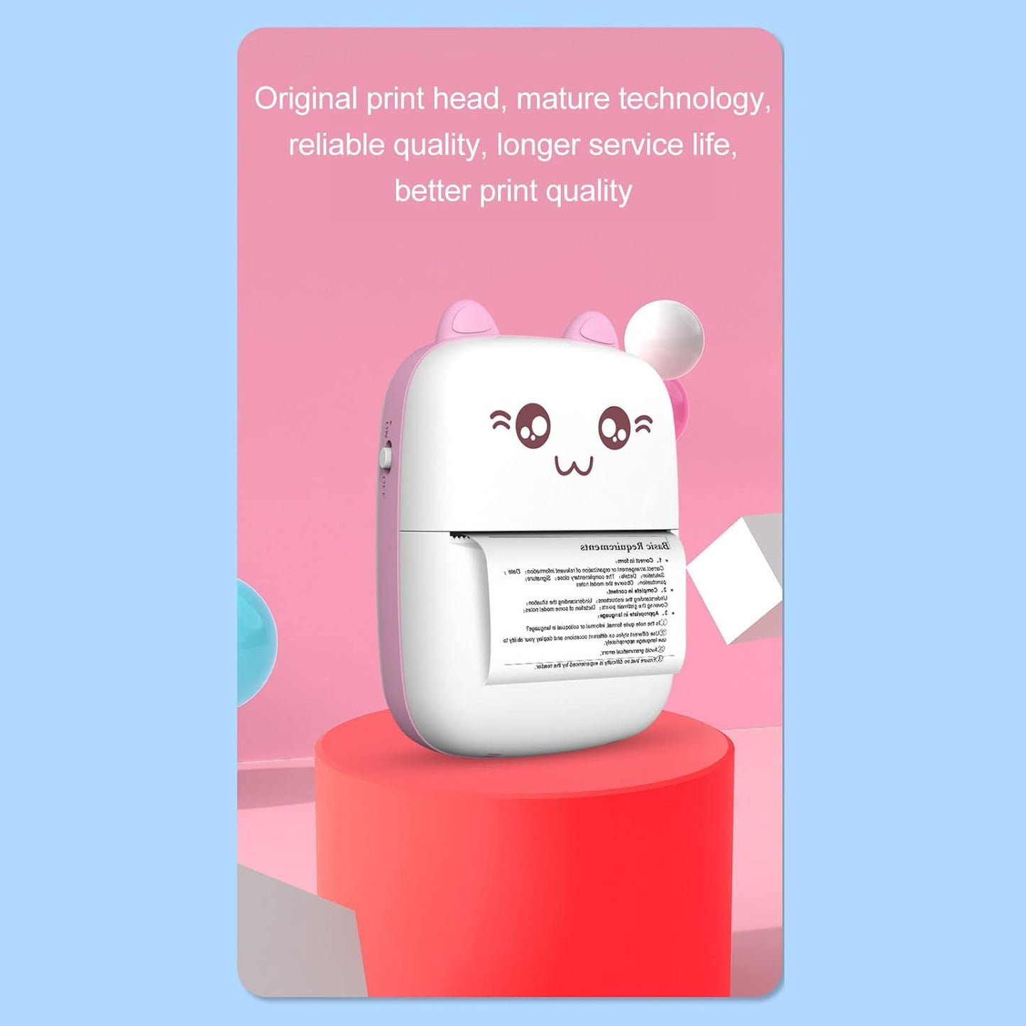 Pocket Mini Printer For Mobile Phone