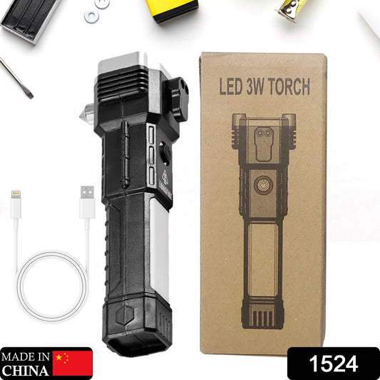 Portable 3w Rechargeable Torch LED