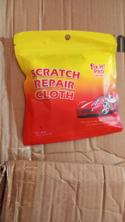 Magic Cloth Car Scratch Remover Cloth (45 Ml Repair Solution 2 Gloves 2 Nano Cloth)